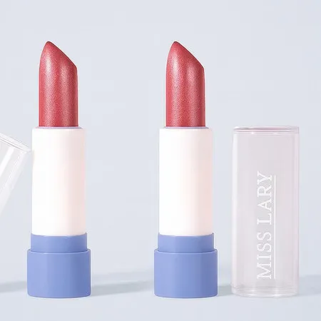Batom Retrô Miss Lary - Fórmula hidratante, Secagem rápida, Vitamina E