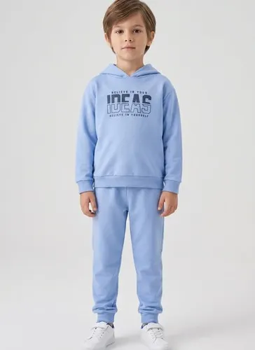 Conjunto para Menino de Blusão com Capuz e Calça (Azul) Guloseima
