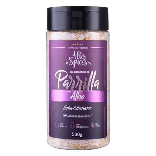 Sal de Parrilla com Alho Altis Spices 500g – Pote