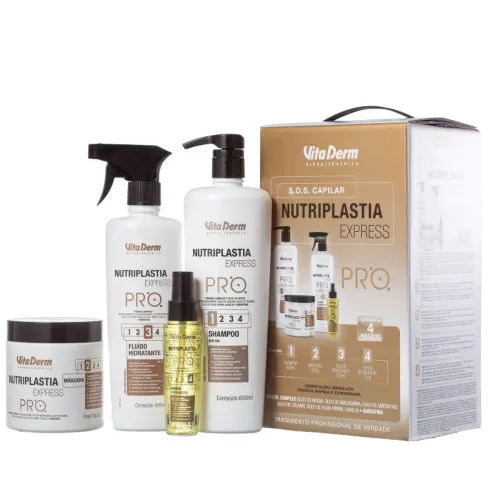 Kit Vita Derm Nutriplastia Express Pro (4 Produtos)