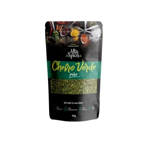 Cheiro Verde Puro 40g Stand Up Pouch com Ziper