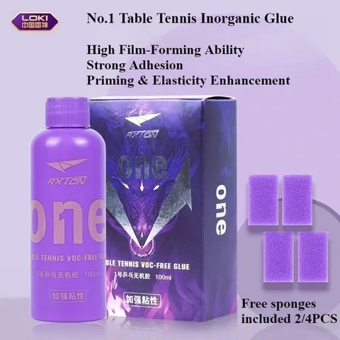 Cola LOKI, Cola Inorgânica Profissional, Adesivo para Raquete de Tênis de Mesa, Borracha de Raquete de Ping Pong, Alta Adesão