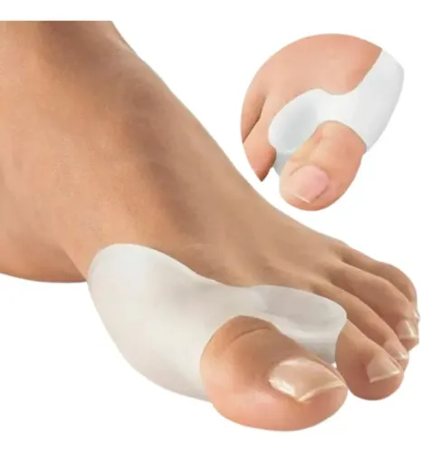 5 Pares Protetor de Joanete Silicone Corretor Ortopédico Gel