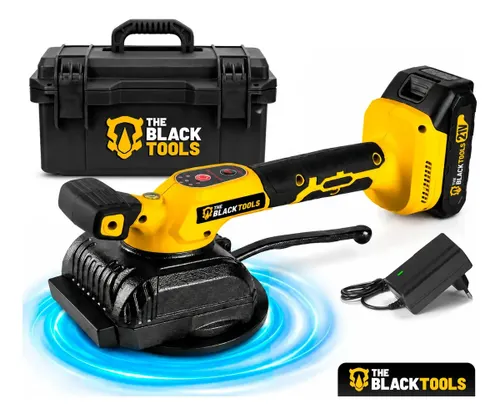 Maquina Assentar Pisos Porcelanatos Elétrica com Ventosa Até 50kg a Bateria 21v Ttm21b The Black Tools