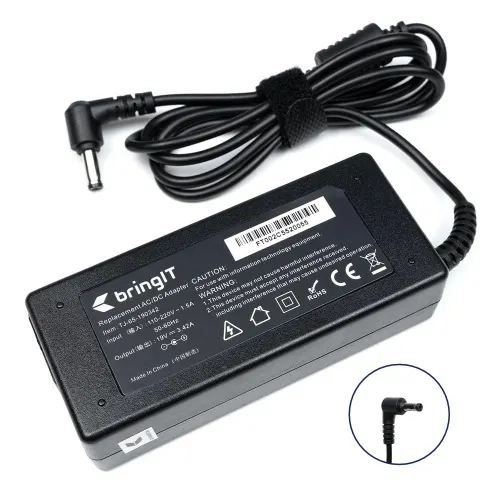 Fonte Carregador para Notebook Acer Travelmate 5740 19V 3.42A 65W 5.5mm x 1.7mm
