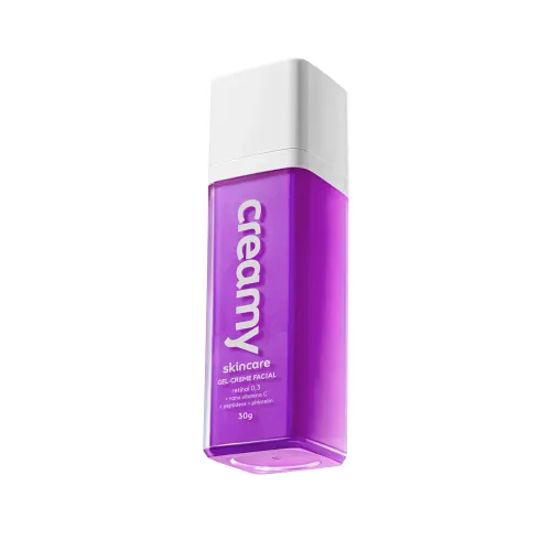 Gel Creme Facial Antirrugas Retinol 0,3% Creamy Skincare Retinol 30g