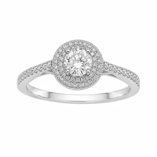 Anel em X com Zircônia Oval em Prata 925 e Prata Banhada a Ouro