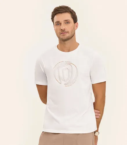 Camiseta em Meia Malha Masculina Diametro - Moda Feminina e Masculina, Itens para Casa e Mais l Rovitex