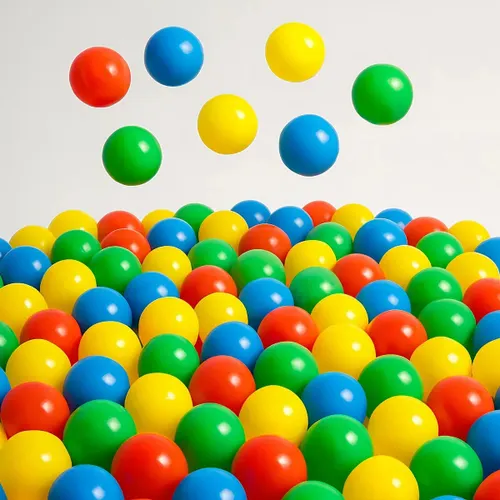 Kit de Bolinhas Coloridas para Piscina Infantil com 100 Unidades