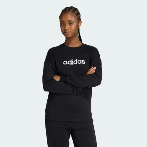 Moletom Moletinho Essentials BIG Linear Mulher adidas