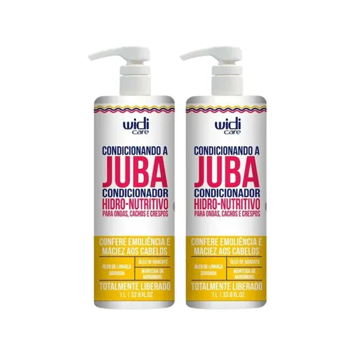 Kit Widi Care Condicionando a Juba 2 Condicionandor 1 Litro