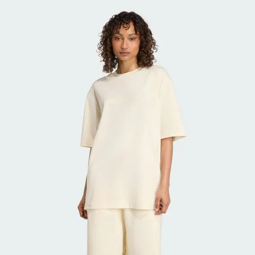 Camiseta Oversized Essentials Linear Mulher adidas