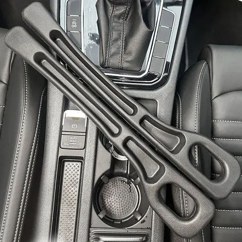2 pçs atualizado universal assento de carro gap filler armazenamento console central fenda lateral tira enchimento assento gap tira enchimento acessórios