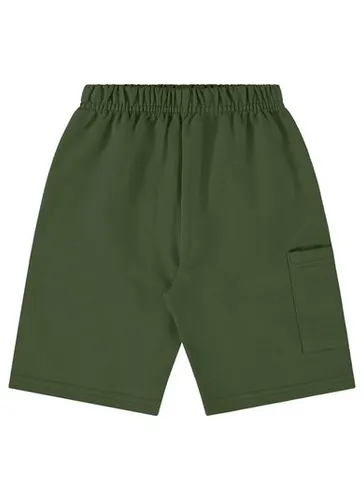 Bermuda Infantil em Moletom para Menino (Verde) Bee Loop