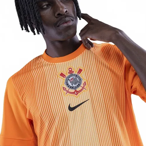 Camisa de Goleiro Corinthians Nike 2025/26 Torcedor Pro Masculina