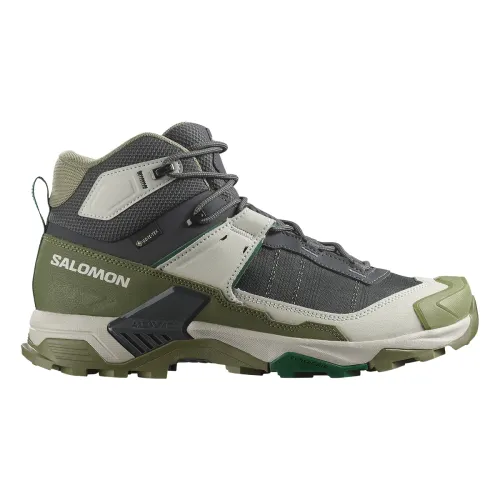 Bota Salomon X Ultra 5 Mid GTX Masculina Cinza
