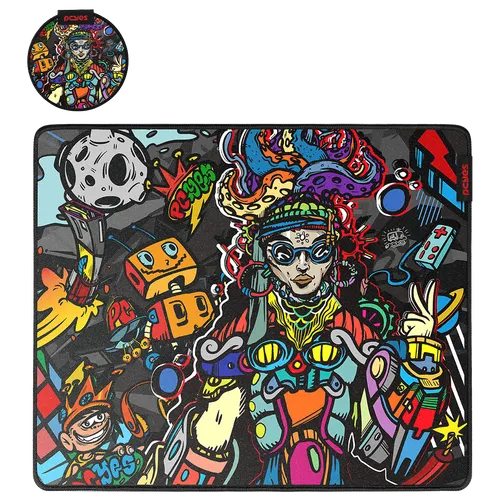 Mouse Pad Agata PCYES 500x400mm Speed Base Antiderrapante AGT50X40