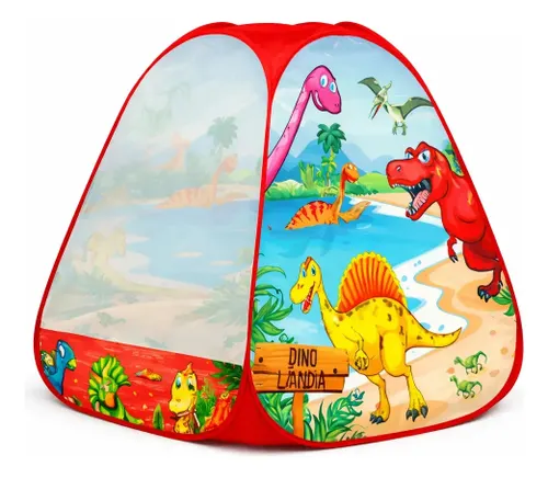 Barraca Infantil Tenda Cabana Dinossauros Grande Marca Ex Decor