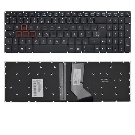 Teclado para Notebook compatível com Acer Predator 300 G3-571 ABNT2