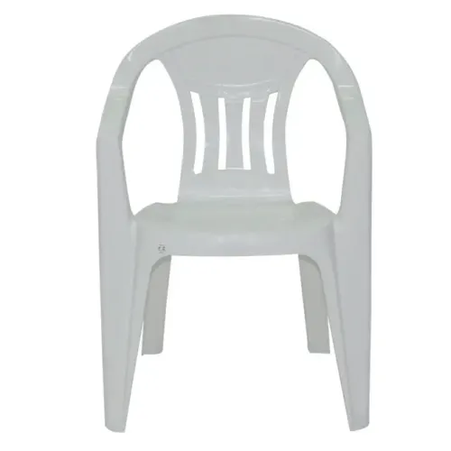 Cadeira Plástica Tramontina Ilhabela Basic com Braços Branco