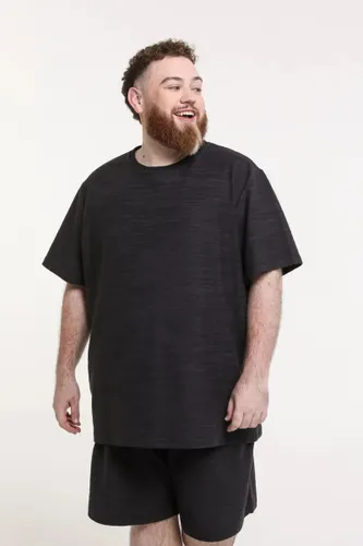 Camiseta Masculina Flamê Preta
