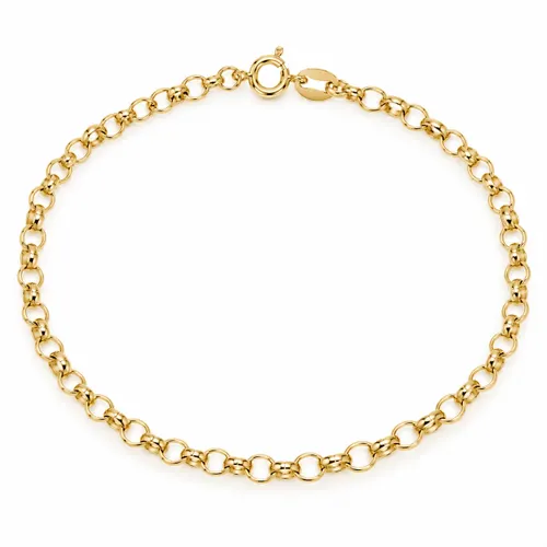 Pulseira Elos Portugueses 19 cm em Ouro 18K