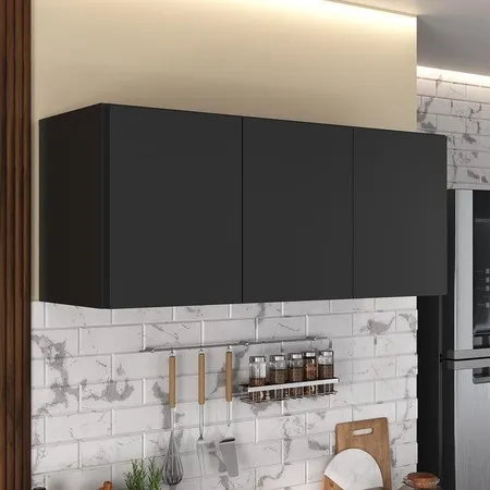 Armário de Cozinha Aéreo 3 Portas Multimóveis MP2155