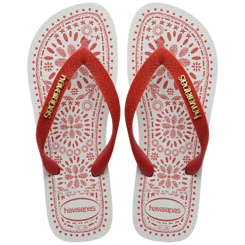 Chinelo Havaianas Top Bordado Flor