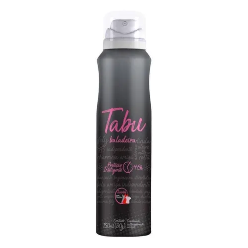 Desodorante Aero Tabu Baladeira 150ml