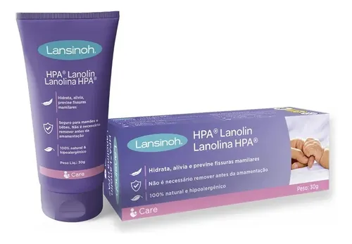 Pomada para Cuidado dos Seios com Lanolina HPA Lansinoh 30g