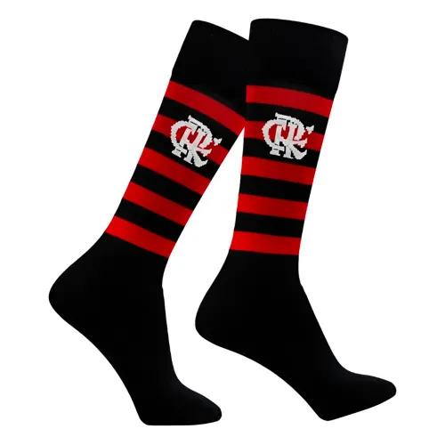 Meião Futebol Rikam Infantil/Juvenil Licenciado Flamengo - 29 a 33