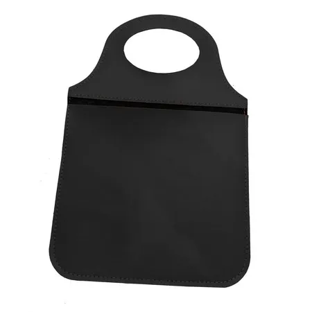 Lixeira Porta Lixo para Carro Elegante Cinza Escuro
