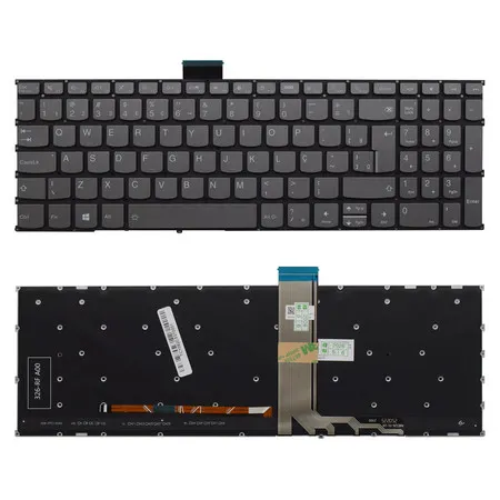 Teclado para Notebook compatível com Lenovo Ideapad 3-17ITL6 ABNT2