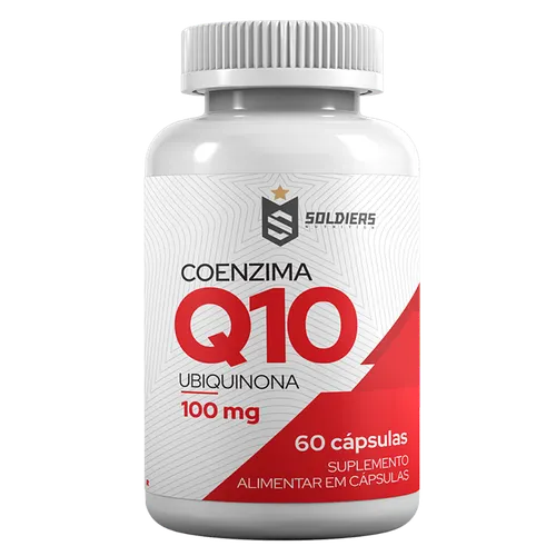 Coenzima Q10 - 60 Cápsulas 100mg - Soldiers Nutrition