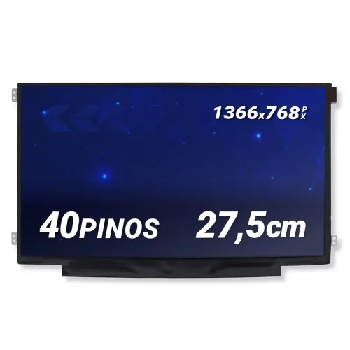 Tela para Notebook Hp 11-N010DX 11.6" HD 40 Pinos Fosca