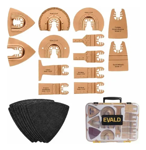 Kit para Multiferramenta Oscilante 23 Peças Ekmfo-23 Evald