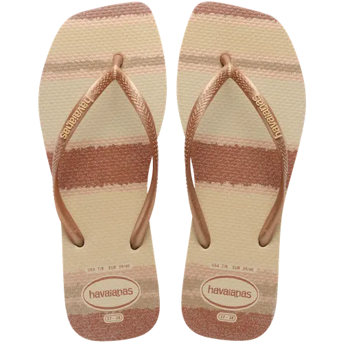 Chinelo Havaianas Slim Square Palette Glow