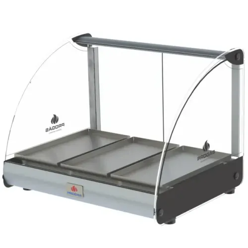Estufa Curva Elétrica Progas PRV-03E 03 Bandejas 250w Preto 110v