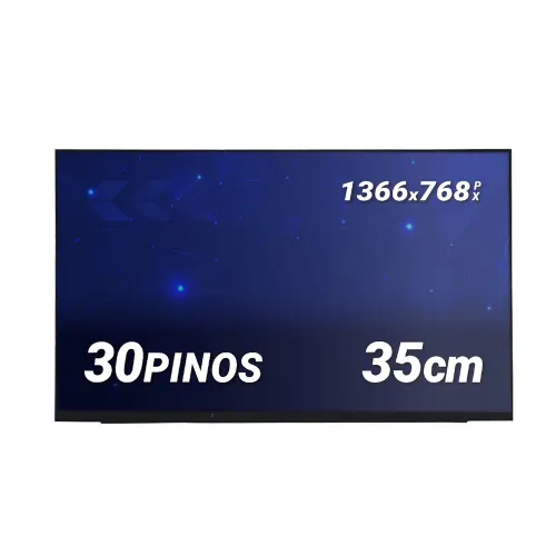 Tela para Notebook Part Number N156HCA-E5A REV.C3 15.6" HD 30 Pinos Fosca
