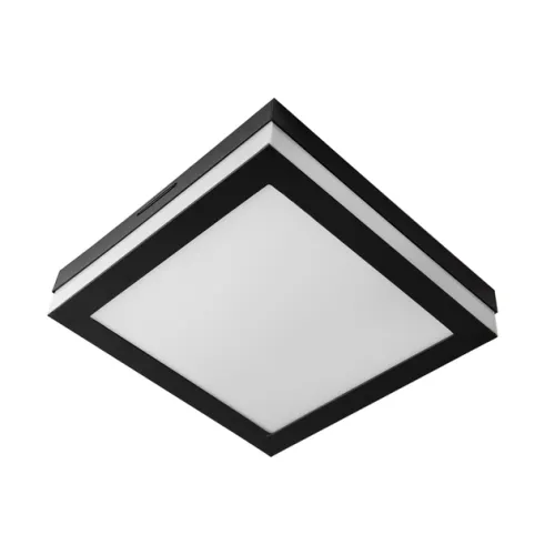 Plafon Led Sobrepor 16w Multitemperatura Catar - PRETO