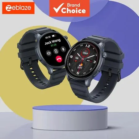 Zeblaze Btalk 3 Pro Smartwatch com tela AMOLED, chamadas Bluetooth Hi-Fi, monitoramento de saúde e fitness, ideal para