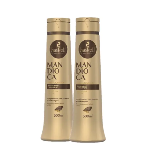 Kit Haskell Mandioca - Condicionador 500ml (2 Unidades)