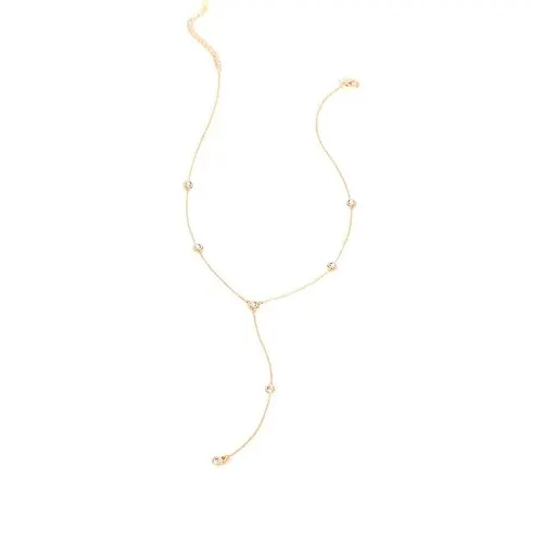 Colar Gravatinha Tifany Small com Zircônias