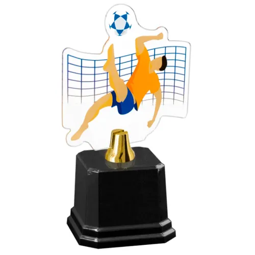 Troféu Vitória 502150 Futevôlei 16cm Acrílico