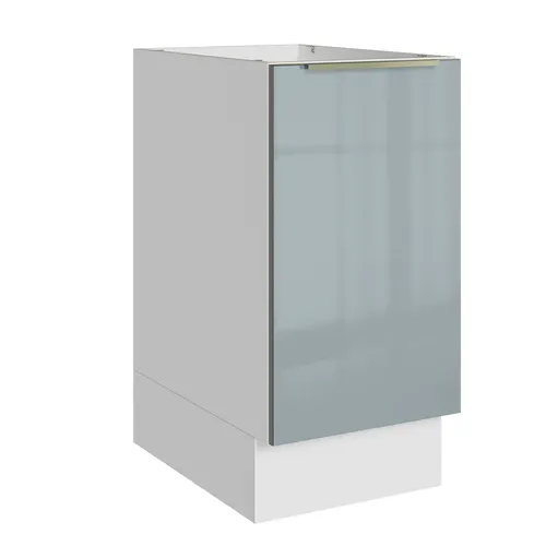 Balcão de Cozinha 40 x 60 cm 1 Porta (Sem Tampo) Branco/Cinza Lux Madesa