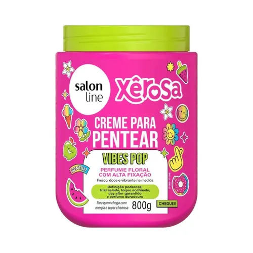 Creme de Pentear Salon Line Xerosa Vibes Pop 800g
