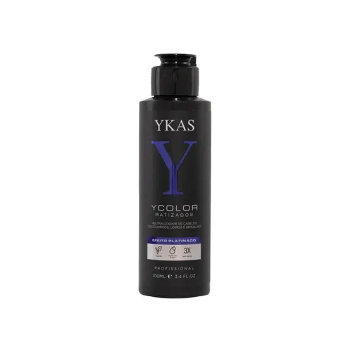 Máscara Ykas YColor Matizador Platinado 100 ml