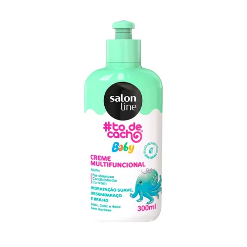 Pré Shampoo Salon Line #todecachinho Baby Creme Multifuncional Co-Wash e Condicionador 300 ml