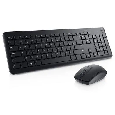 Teclado e Mouse sem Fio Dell KM3322W, USB, ABNT2, Preto - 580-BBBB