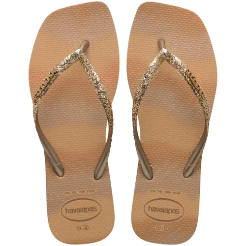Chinelo Havaianas Square Glitter Party